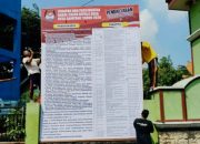 Panitia Pilkades Desa Gampang Publikasikan Melalui Tahapan