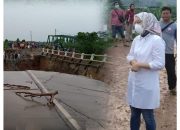 Jembatan Amblas Telan Korban, Bupati Purwakarta Sidak TKP Ucapkan Bela Sungkawa