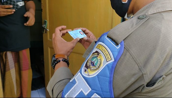 Dua Pasangan Bukan Suami Istri, Terjaring Operasi Pekat Sat Pol PP Tulungagung