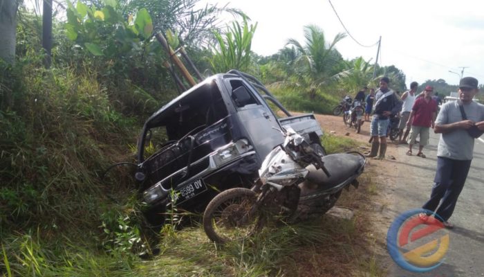 Kecelakaan di Jalan Raya Jebus Bangka Barat, Satu Pengendara Motor Tewas