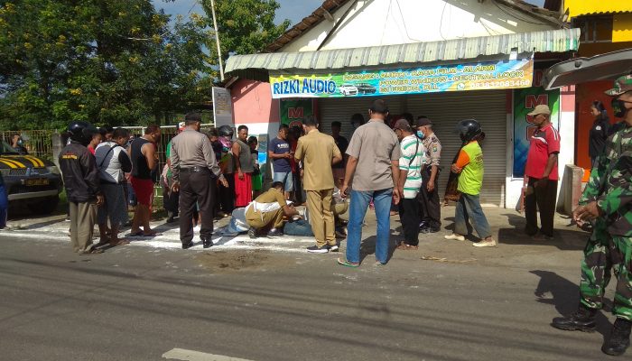 Laka lantas di Jalan Tanggulkundung Besuki, Pengendara Vario Tewas di Tempat