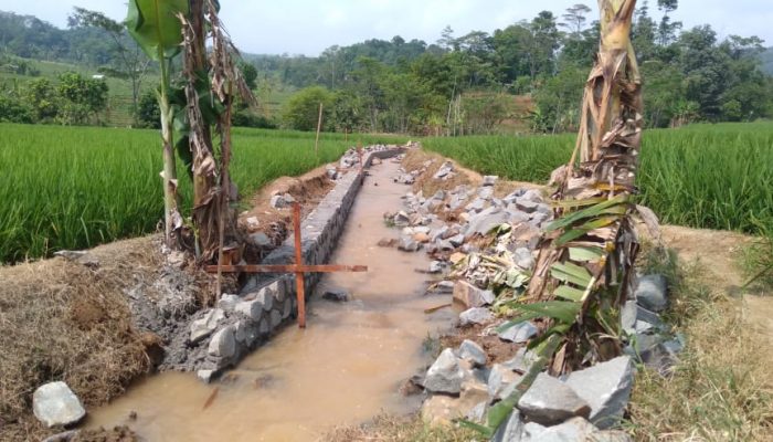 Masyarakat Siap Kawal Bantuan Irigasi Kemenpur P3-TGAI Kiarapedes Senilai Ratusan Juta