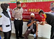 Gerai Vaksin Presisi SATPAS Tulungagung, Pemohon SIM Mendapat Vaksinasi Gratis