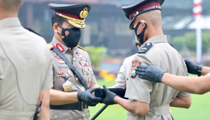 Kapolda Lantik 631 Bintara Remaja di SPN Polda Jatim