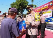 Peduli Masyarakat, Polres Jombang Kembali Salurkan 5,25 Ton Beras