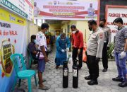 Gratis! Polres Bojonegoro Sediakan Tabung Oksigen Yang Bisa Dipinjam Saat Isoman Covid-19