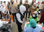 Forkopimda Jatim Cek Langsung Serbuan Vaksinasi Berbasis Pekerja di Sidoarjo