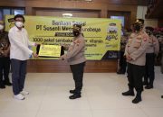 Polda Jatim Siap Salurkan Bansos Dari PT. Susanti Megah Surabaya