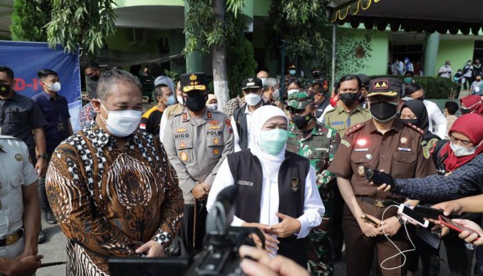 Targetkan 5000 Peserta, Forkopimda Jatim Laksanakan Vaksinasi Berbasis Kampus di UPN Surabaya