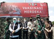 Percepat Herd Immunity, Forkopimda Jatim Cek Vaksinasi Merdeka di Kodam V Brawijaya