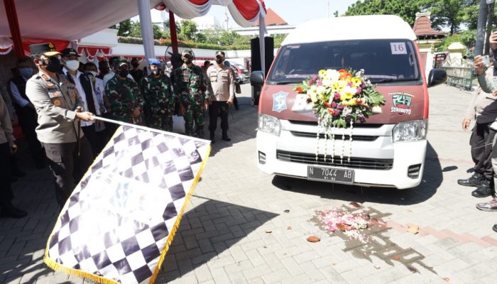 22 Unit Mobil Vaksinasi Respon Cepat Karya Forkopimda Kota Surabaya Siap Layani Masyarakat