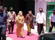 Forkopimda Jatim Dampingi Presiden Cek Vaksinasi di Ponorogo