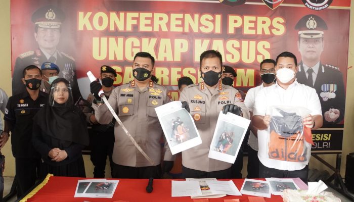 Polisi Berhasil Ringkus Pelaku Begal Bersenjatakan Samurai