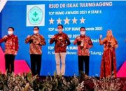 RSUD dr Iskak Kabupaten Tulungagung TOP BUMD AWARDS 2021# STAR 5