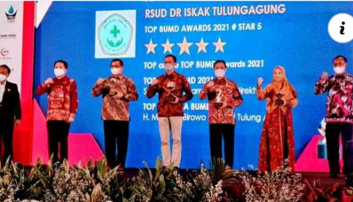 RSUD dr Iskak Kabupaten Tulungagung TOP BUMD AWARDS 2021# STAR 5