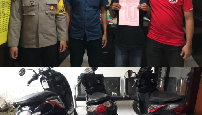 Bawa Kabur Motor, Pria Asal Malang Berhasil Ditangkap Tim Macan Agung Satreskrim Polres Tulungagung