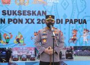 Tinjau Kesiapan Pembukaan PON XX Papua, Kapolri Pastikan Pengamanan Berjalan Baik