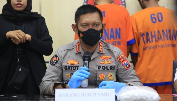 Ditresnarkoba Polda Jatim Gagalkan Penyelundupan Sabu Seberat 6 Kilo Dari Malaysia