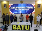 Polres Batu Amankan Pelaku Kekerasan Terhadap Anak Dibawah Umur