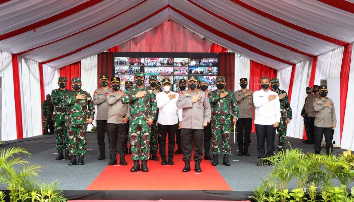 Kapolri Minta Forkopimda Sumut Lakukan Antisipasi Cegah Lonjakan Covid-19 Saat Nataru