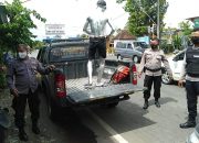 Minta-Minta di Jalan Raya, “Manusia Silver” dan Badut Terjaring Razia Petugas Polres Ponorogo