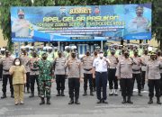 Jelang Nataru, Polres Kediri Gelar Apel Pasukan Operasi Zebra Semeru 2021