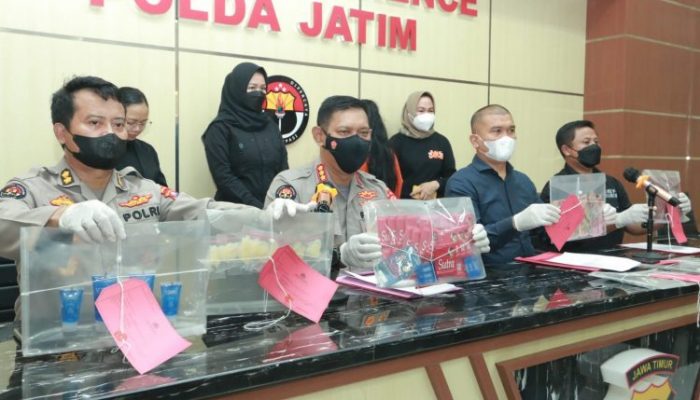 Polda Jatim Ringkus ‘Mami Ambar’ Pekerjakan 29 Wanita Sebagai PSK, 6 Masih Dibawah Umur