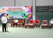 Wakapolres Bersama Forkopimda Menghadiri Pembukaan Kejuaraan Provinsi Tenis Meja