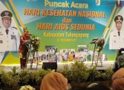 Puncak Peringatan Hari Kesehatan Nasional, Akhir Tahun 2021 Dinkes Tulungagung Targetkan Vaksinasi 70 Persen