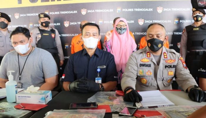 Ratusan Juta Uang Palsu Siap Edar Berhasil Digagalkan Polres Trenggalek