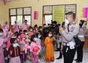 Trauma Healing Bhayangkari Cabang Malang Lakukan Pendampingan Psikososial Terhadap Korban Erupsi Gunung Semeru