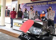 Kurang dari 24 Jam, Satreskrim Polres Batu Amankan Pelaku Pembawa Senpi Rakitan