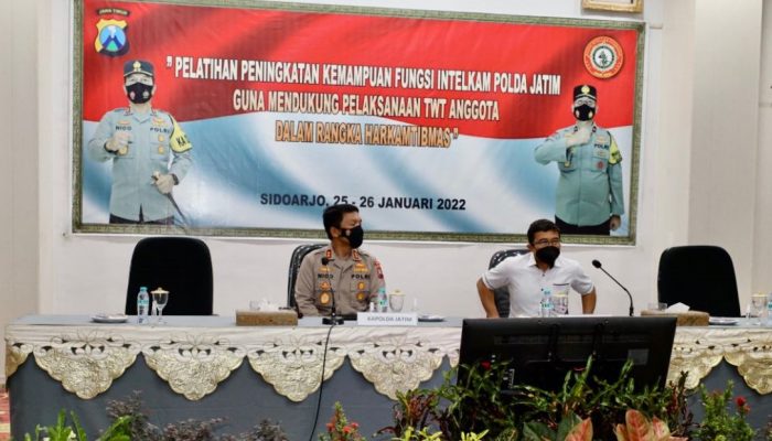 Polda Jatim Gelar Pelatihan Peningkatan Kemampuan Anggota Intelijen