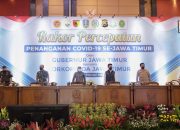 Siapkan Strategi Hadapi Gelombang 3, Forkopimda Jatim Gelar Rakor Percepatan Penanganan Covid-19