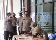 Kapolres Kediri Bersama Satpol PP Sidak Oprasi Yustisi