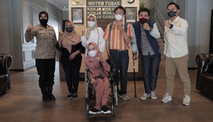 Polresta Malang Kota Wujudkan Mimpi Penyandang Disabilitas