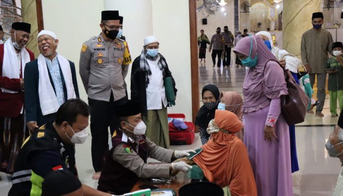 Jalin Sinergitas untuk Harkamtibmas dan Penanganan Covid-19,Kapolres Bondowoso Luncurkan Program SULING