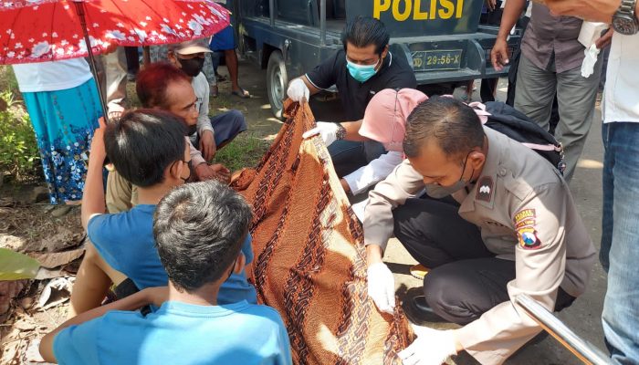 Kakek Tua Renta Ditemukan Tewas di Sawah Prajegan Sukorejo