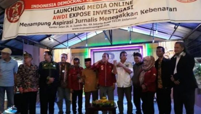 Sukses dan Lancar, AWDI Lounching Media Online Expose Investigasi