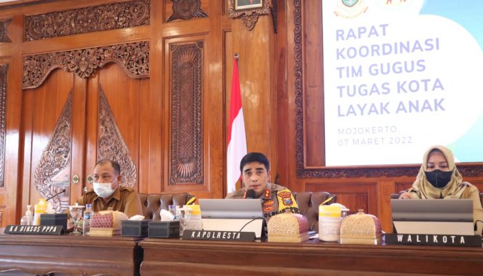 Kota Mojokerto Targetkan Raih Kota Layak Anak Nindya, Ini Kata Kapolresta