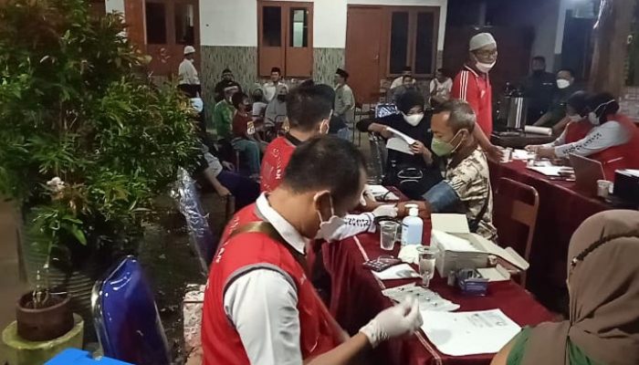 Dukung Capaian Herd Immunity Pemdes Kedungwaru Tulungagung Gelar Vaksinasi Dosis Satu,Dua Dan Boster