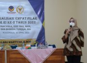 Anggota DPR RI Hj Sri Wahyuni Gelar Sosialisasi 4 Pilar Kebangsaan Tahap 2