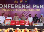 Selama 2 Bulan, Polres Tulungagung Berhasil Ungkap 31 Kasus Narkotika