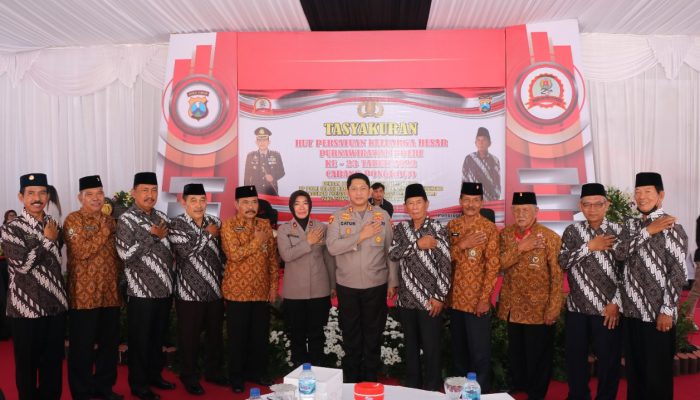 Polres Ponorogo Gelar Tasyakuran HUT KE 23 Keluarga Besar Purnawirawan Polri Tahun 2022