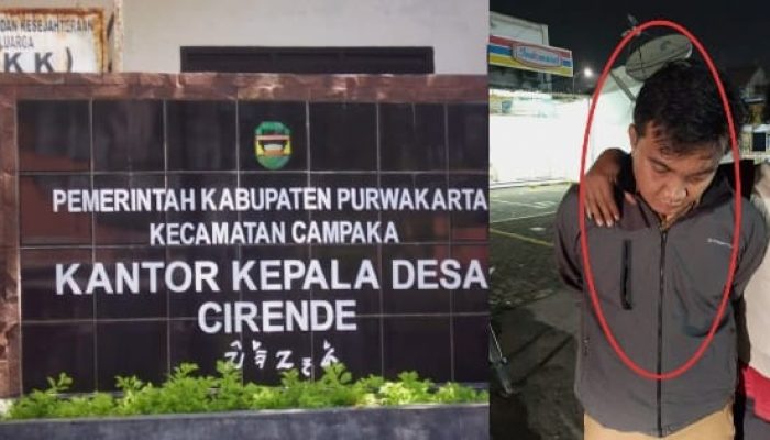 Gondol Uang Ratusan Juta Rupiah, Bendahara Desa Cirende Ditangkap Polisi