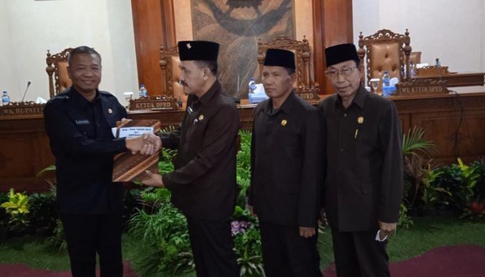 DPRD Tulungagung Gelar Rapat Paripurna Penyampaian KUA PPAS Tahun 2023