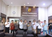 Sukseskan Pemilu 2024, Sinergitas Kapolres Purwakarta Bersama KPUD.