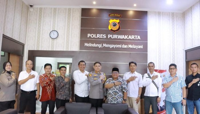 Sukseskan Pemilu 2024, Sinergitas Kapolres Purwakarta Bersama KPUD.