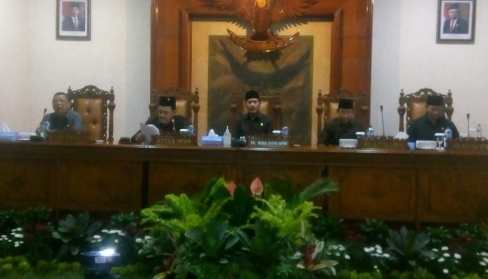 DPRD Tulungagung Gelar Rapat Paripurna Penyampaian Ranperda Perubahan APBD 2022