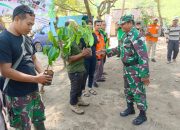 Aksi Peduli Lingkungan Polres Tulungagung Tanam Pohon Dan Bersihkan Pantai Bersama Persota